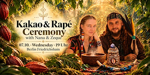 Cacao & Rapéh Ceremony with Nana & Zeque