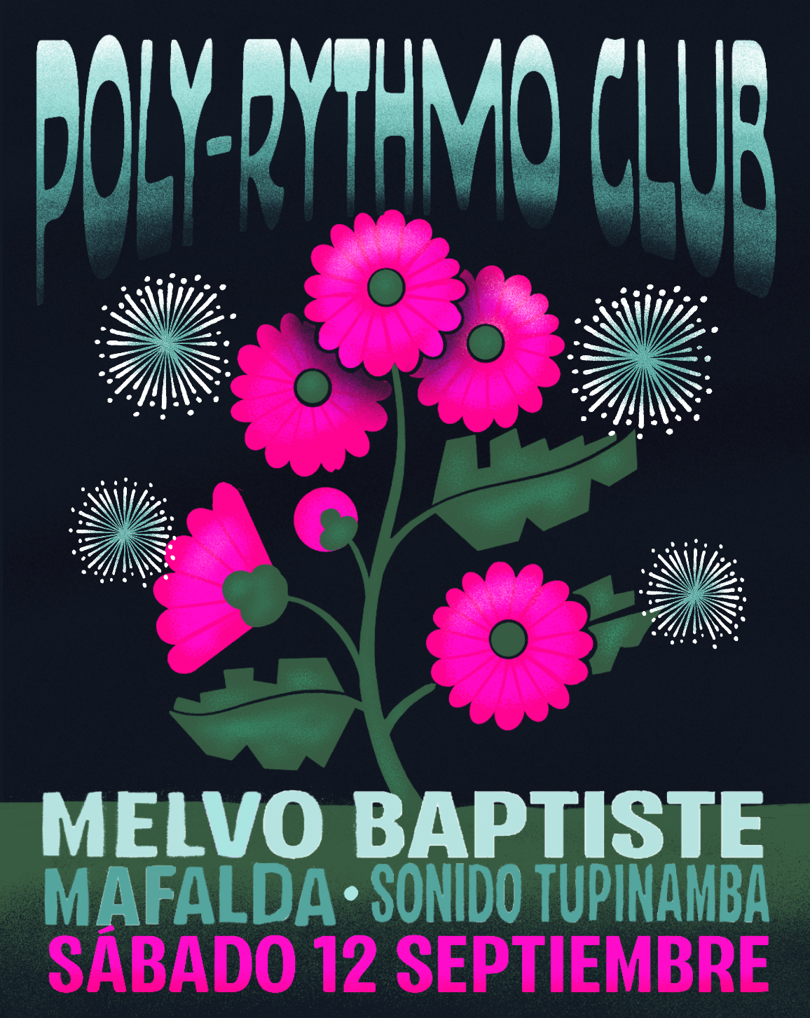 Poly-Rythmo Club and La Paloma present: Melvo Baptiste + Mafalda + Sonido Tupinamba 