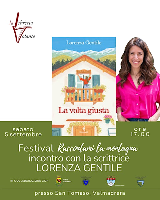 Raccontami la montagna, presentazione "La volta giusta" con Lorenza Gentile