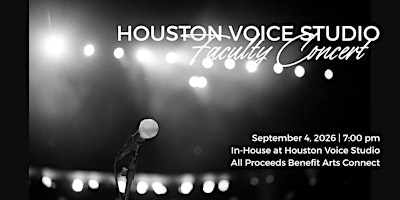 Houston Voice Studio Faculty Concert 2026