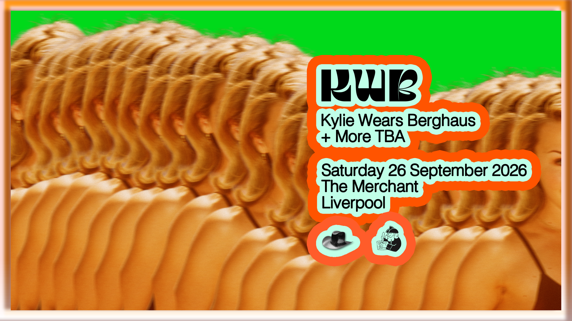 Kylie Wears Berghaus (Liverpool Debut)