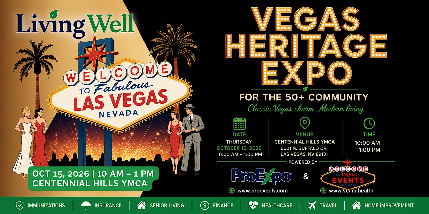 LivingWell Senior Expo – Vegas Heritage Edition