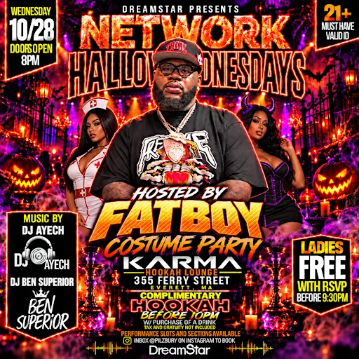✨🎤FAT BOY SSE🎵✨ NETWORK HALLOWEDNESDAYS @ KARMA - FR🥶ST (FGXzotix)
