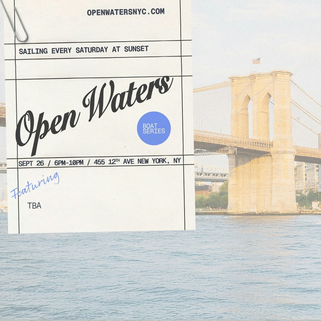 Open Waters Sunset Boat Series - 09.26