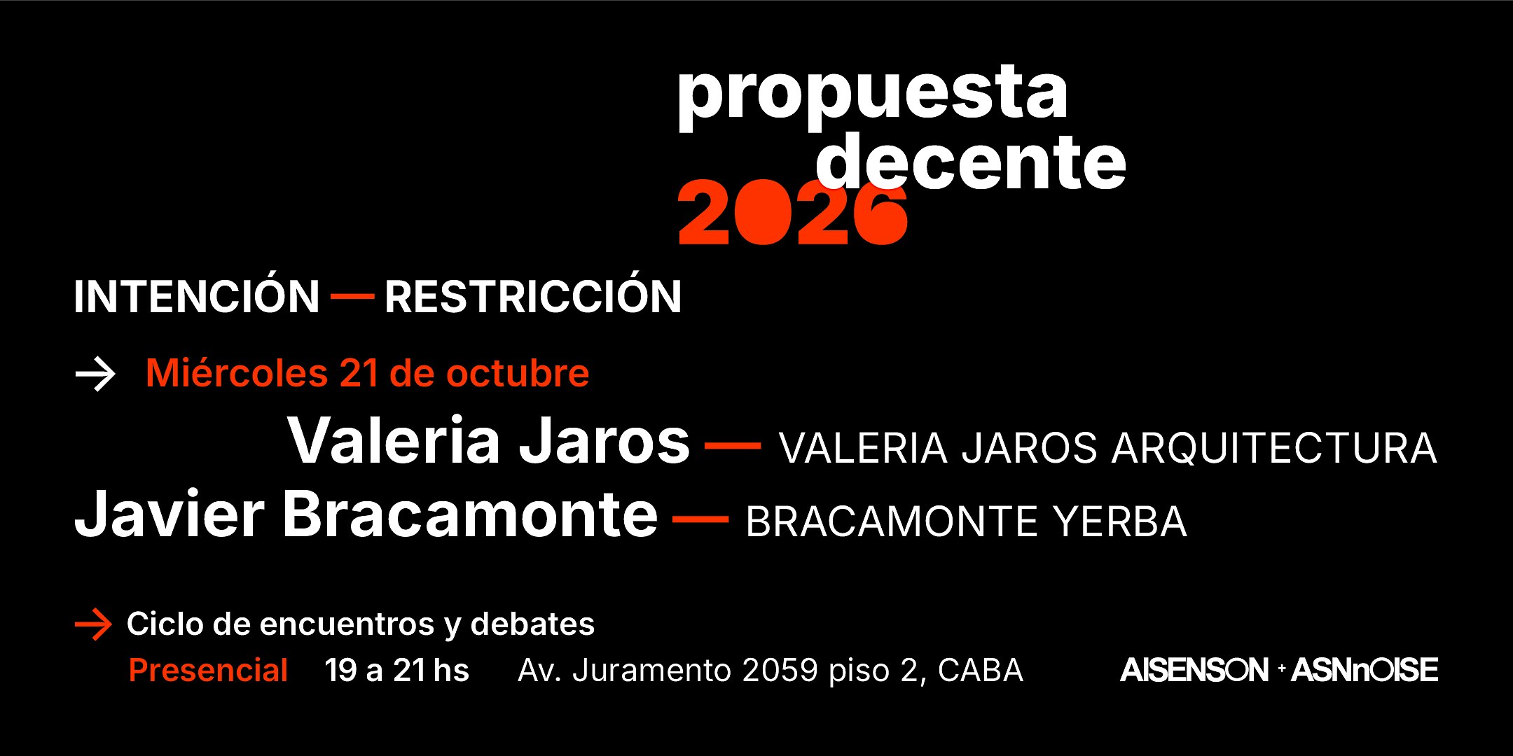 Propuesta Decente 2026 VALERIA JAROS | JAVIER BRACAMONTE