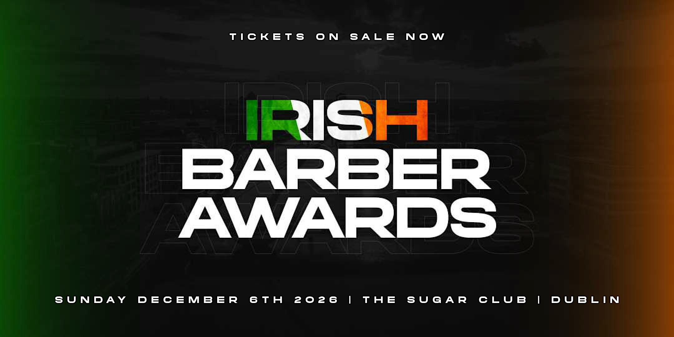 IRISH BARBER AWARDS 2026