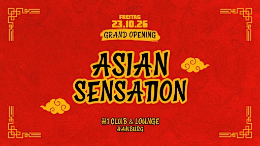 HAMBURG - Asian Sensation Party - 23. OKTOBER 2026
