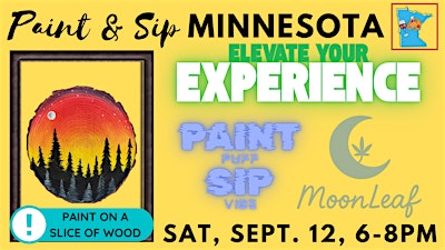 September 12 Paint & Sip (Elevated Experience) at MoonLeaf Boutique