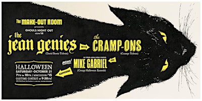 GHOULS NIGHT OUT at The Make-Out Room • Halloween 10/31