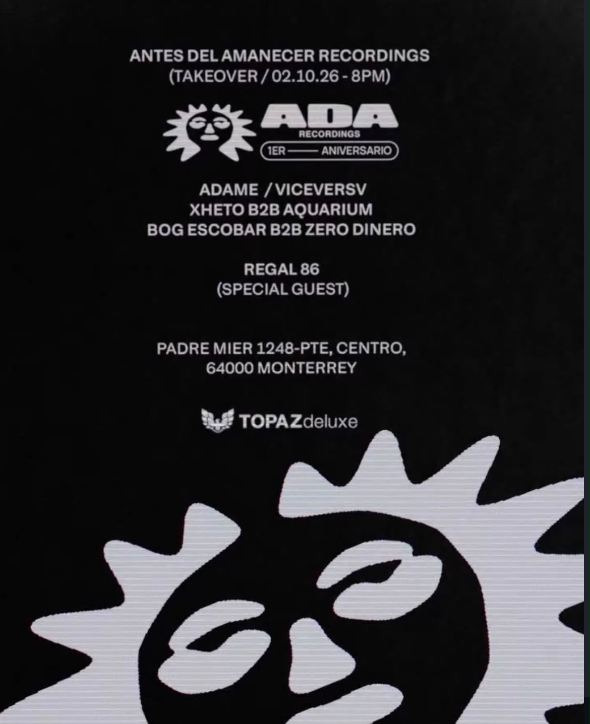 ADA Recordings 1ER Aniversario