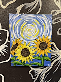 Paint your own Sunflowers!