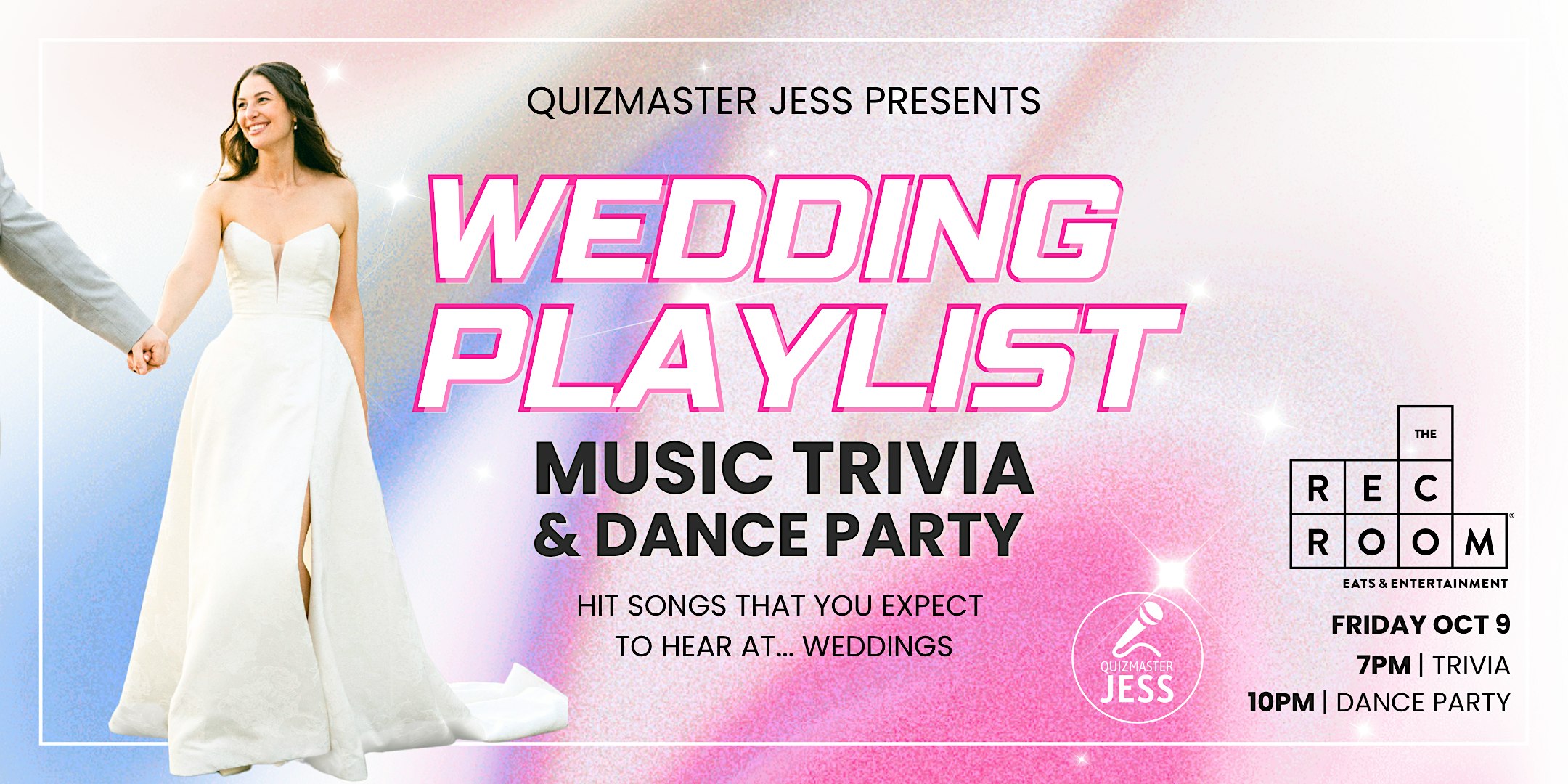 Wedding Playlist Music Trivia + Dance Party at The Rec Room
