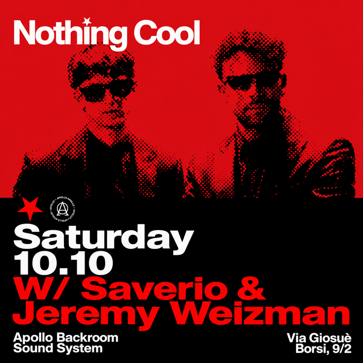 Nothing Cool presents Saverio & Jeremy Weizman