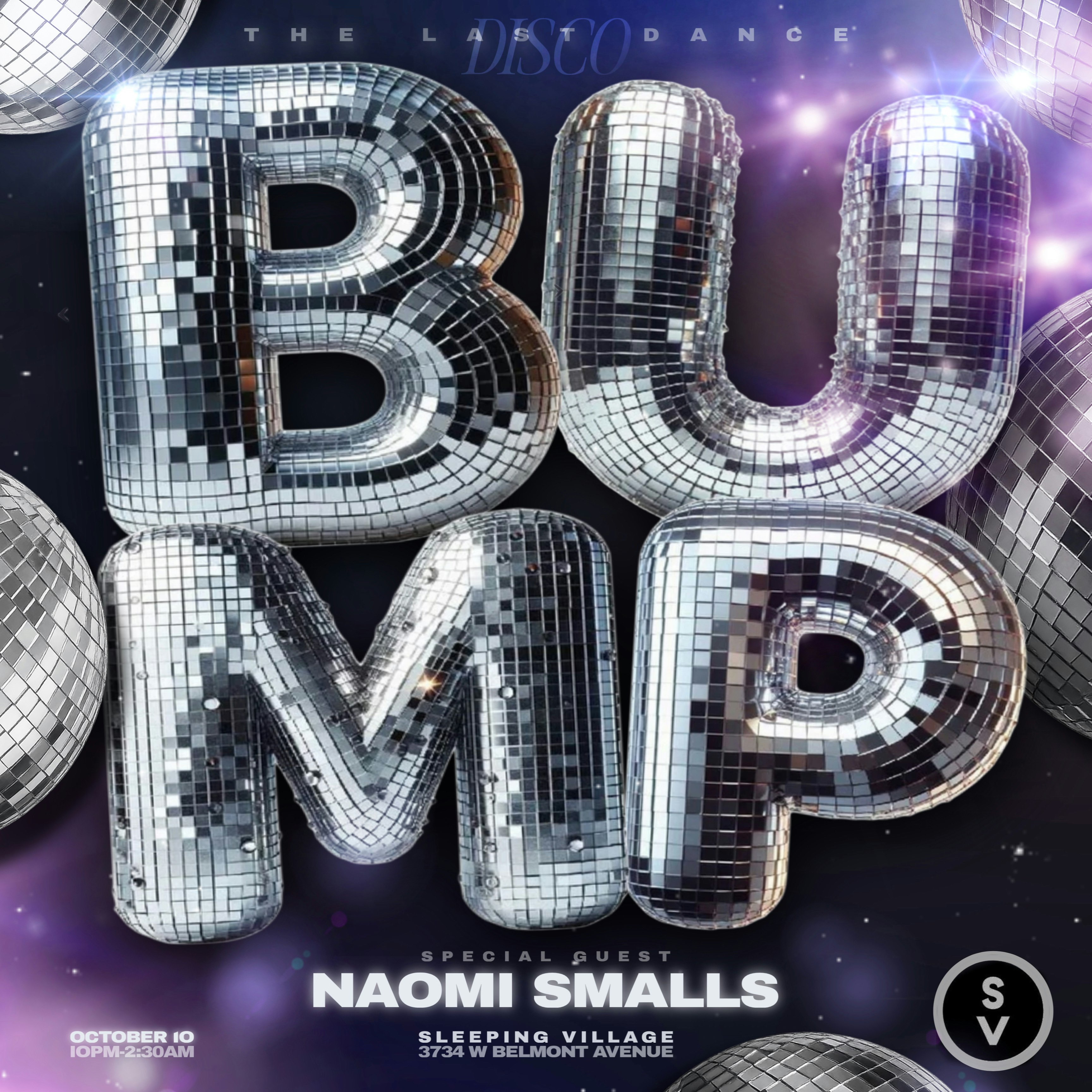 BUMP. DISCO w/ NAOMI SMALLS