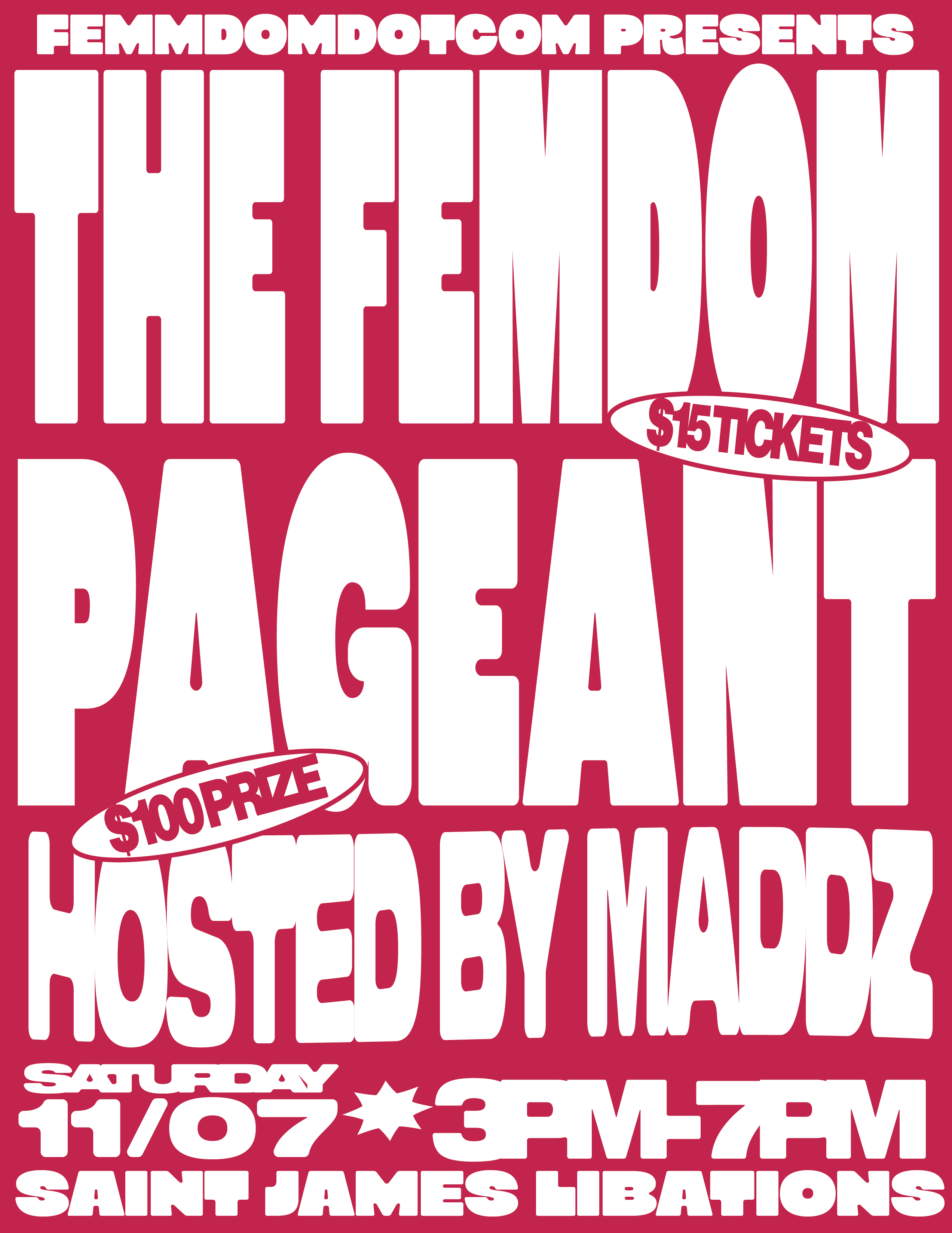 THE FEMDOM PAGEANT