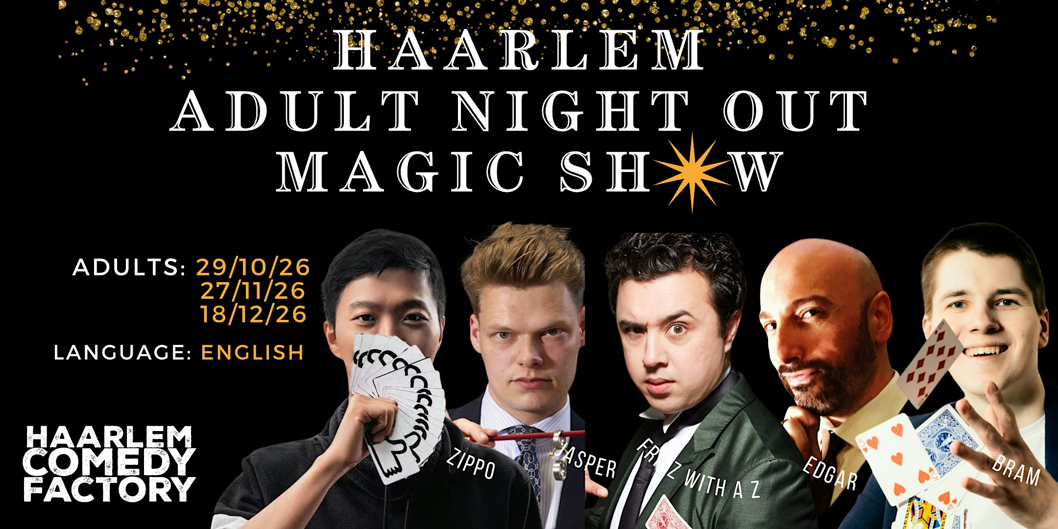 Haarlem Magic Show | Adult Night Out