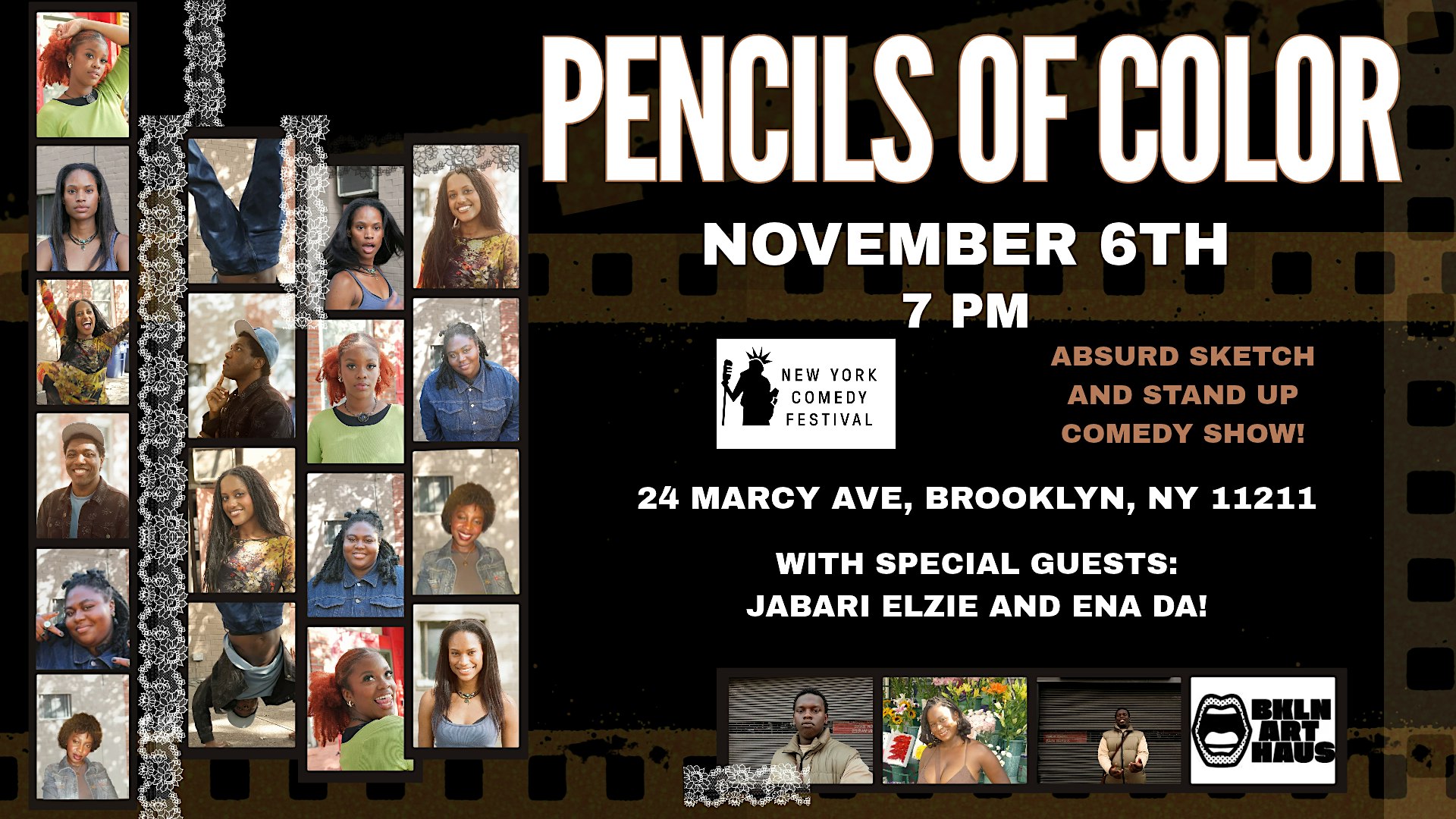 Pencils of Color at the New York Comedy Festival