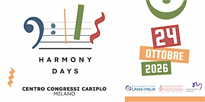 Harmony Days 2026 - 2^ edizione