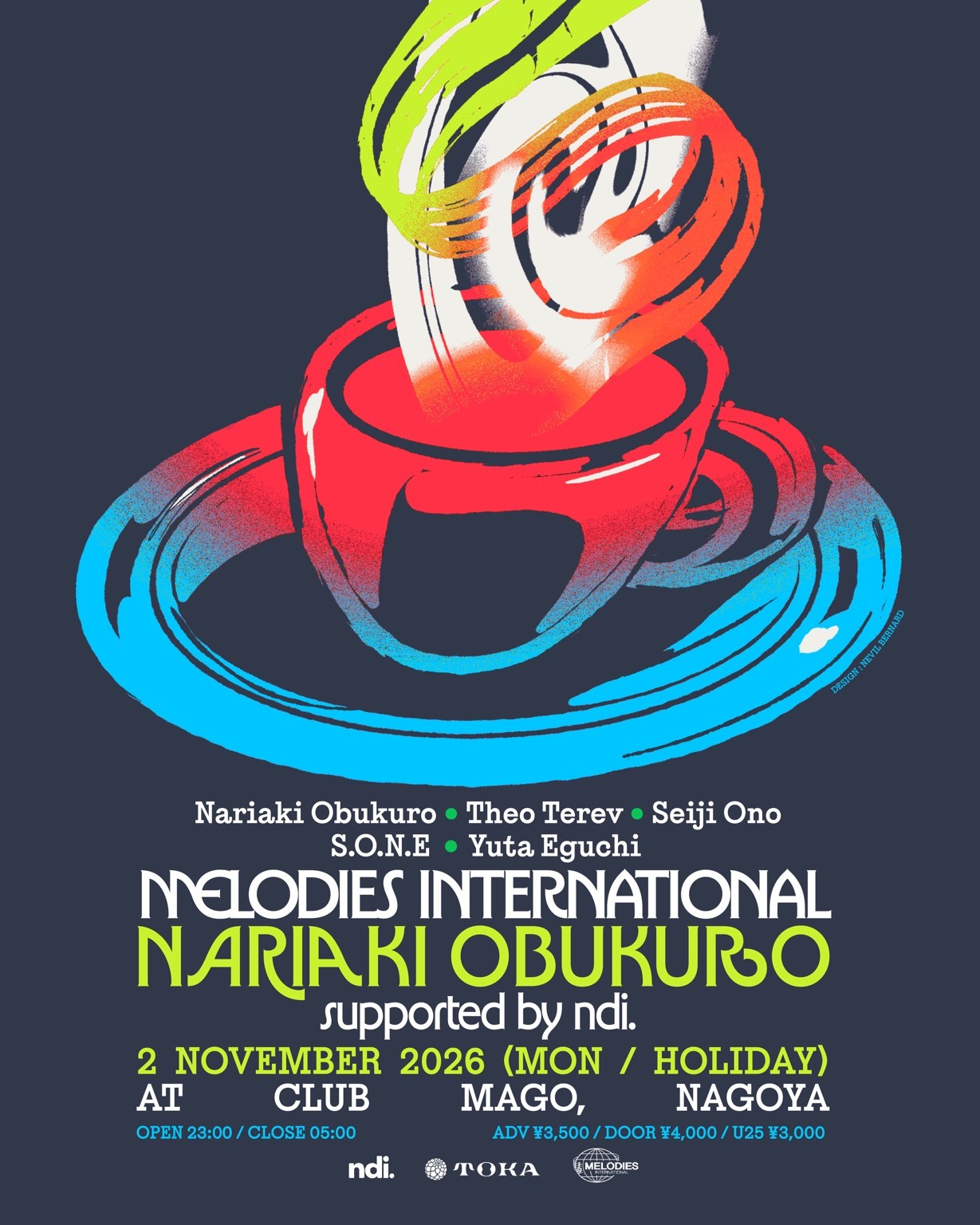 Melodies International JP Tour with Nariaki Obukuro supported by ndi