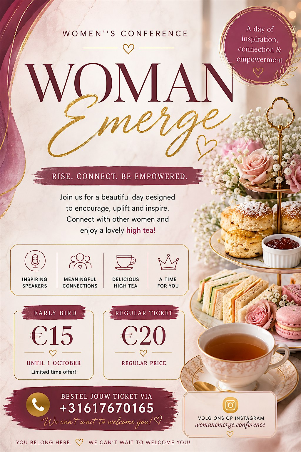 Woman Emerge - Hightea