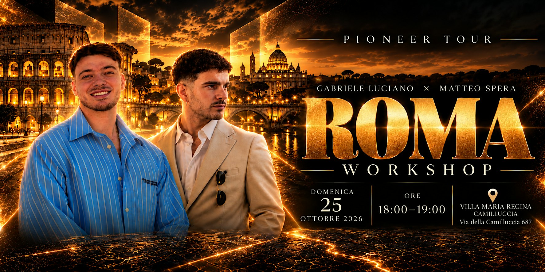 PIONEER EVENT - ROMA WORKSHOP