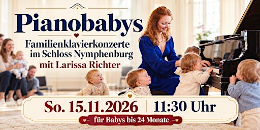PIANOKIDS & BALLETT - Das Kinderkonzert mit Ballett im Schloß Nymphenburg