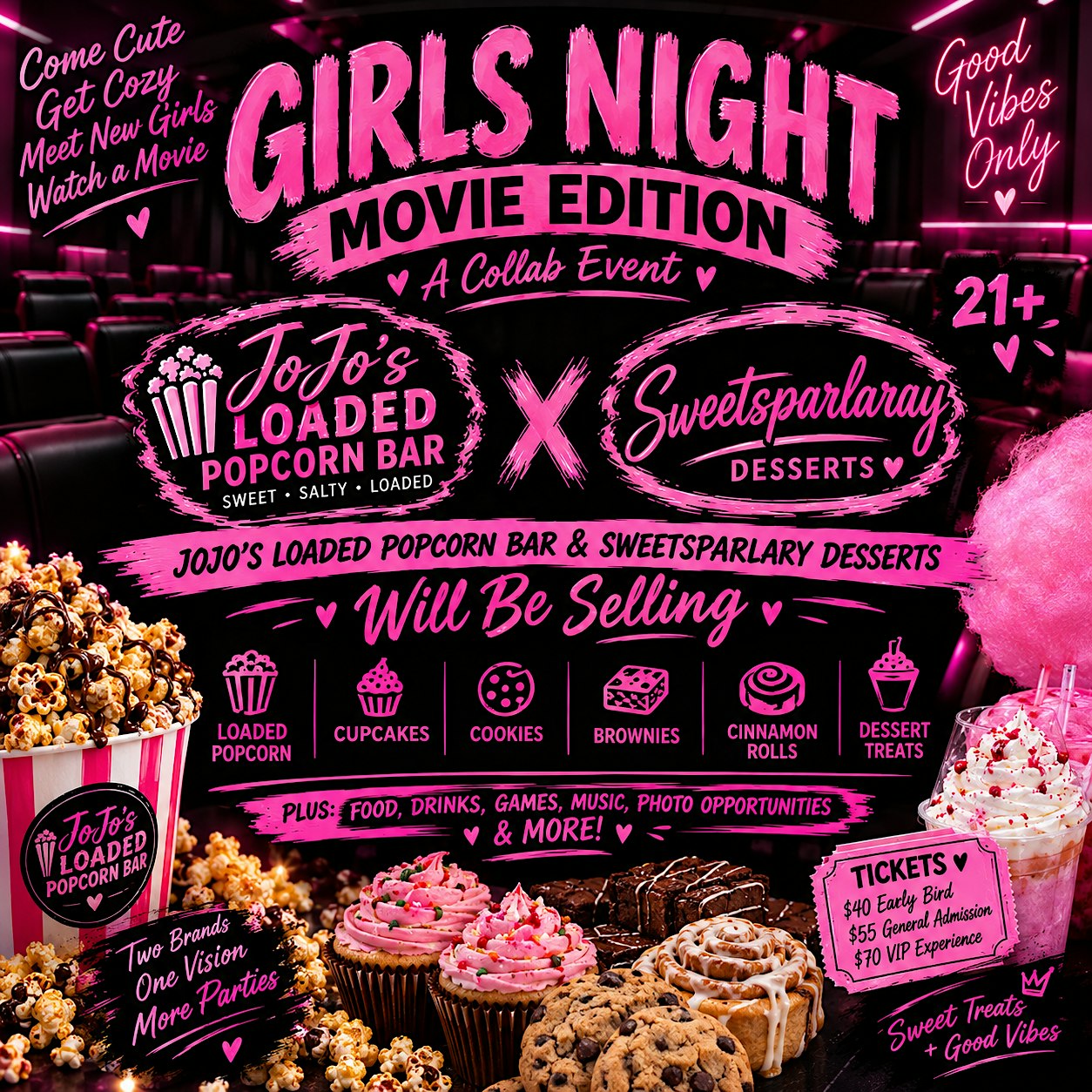 Girls night : Movie Edition