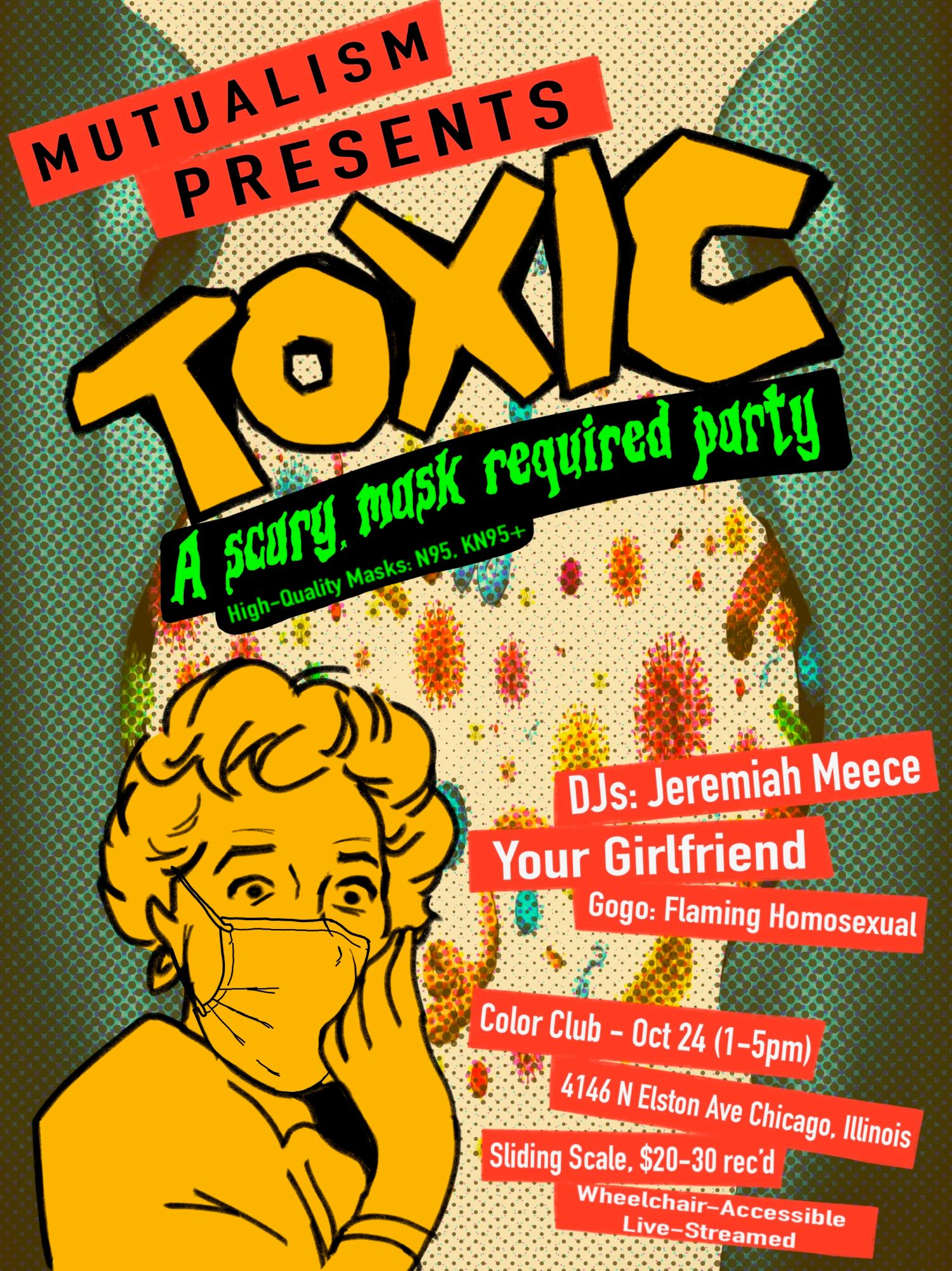 High-Quality Mask Required - Mutualism #4: TOXIC - Jeremiah Meece + Your Girlfriend