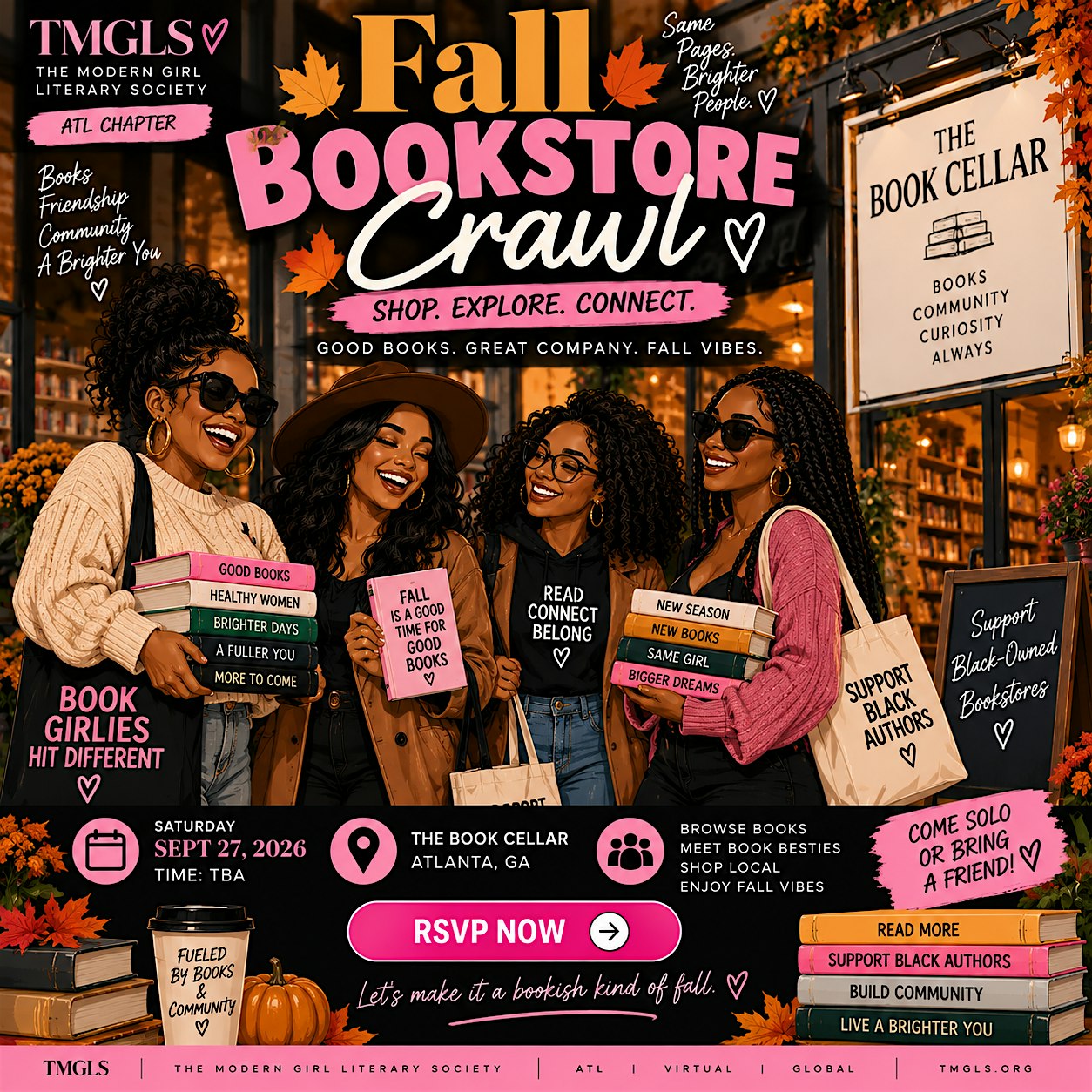 Fall Bookstore Crawl