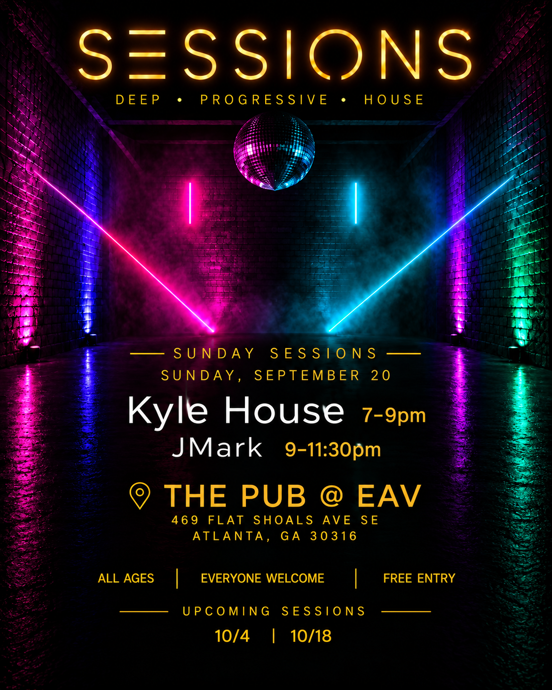 Sunday Sessions Progressive House with DJ JMark