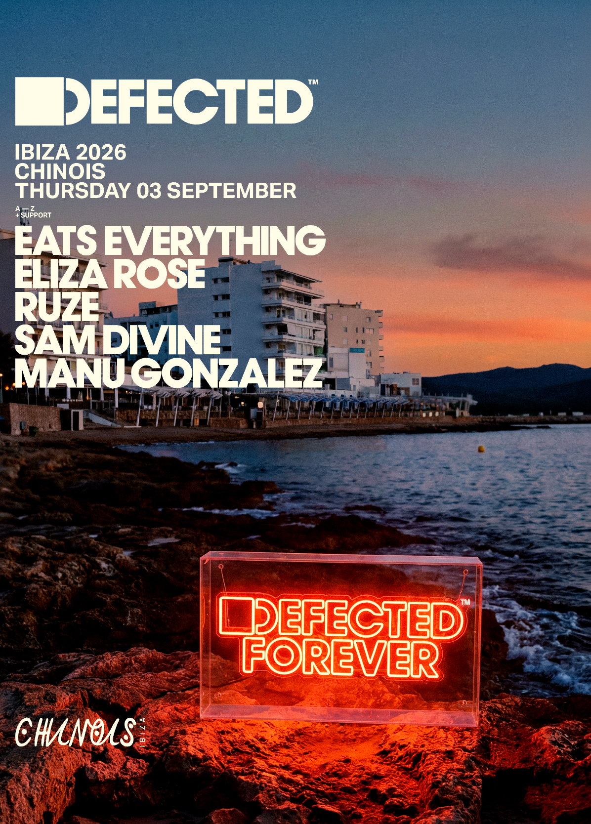 Defected: Eats Everything, Eliza Rose, Manu Gonzalez, RUZE, Sam Divine