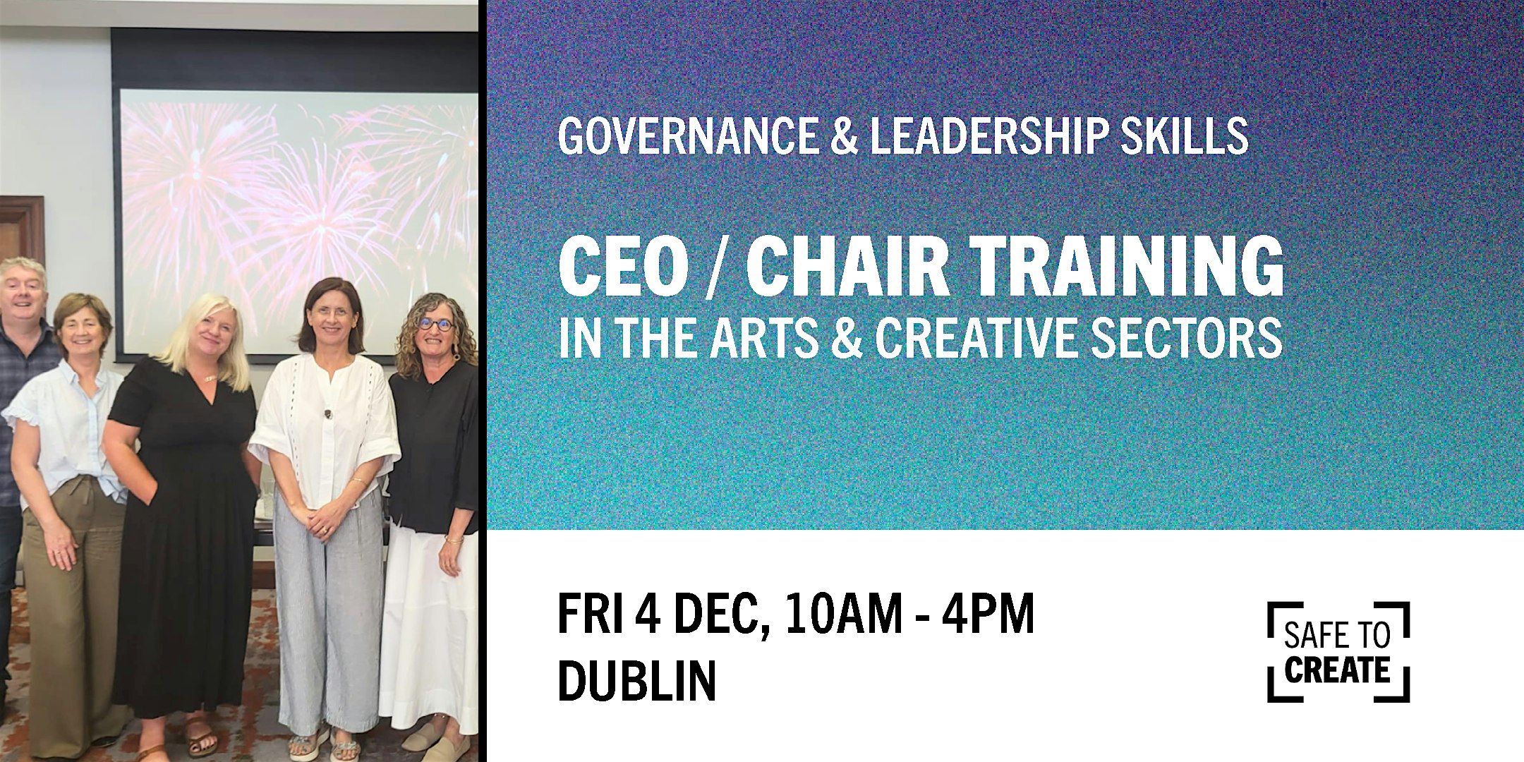 CEO/Chair Training – Strengthening Governance & Management