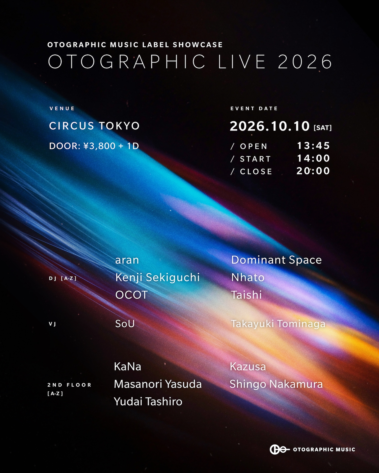 Otographic Live 2026