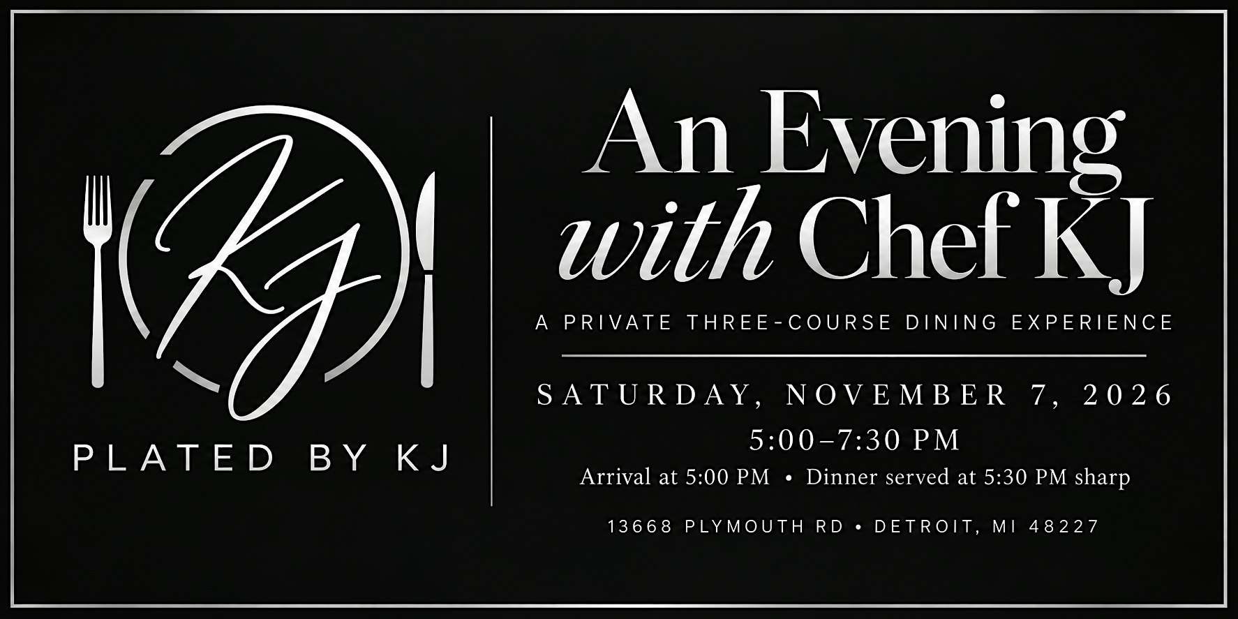 Plated with Chef KJ