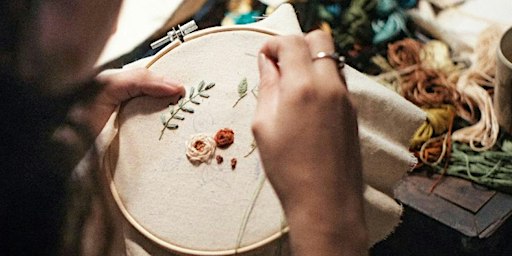 EMBROIDERY Workshop - Beginner Friendly