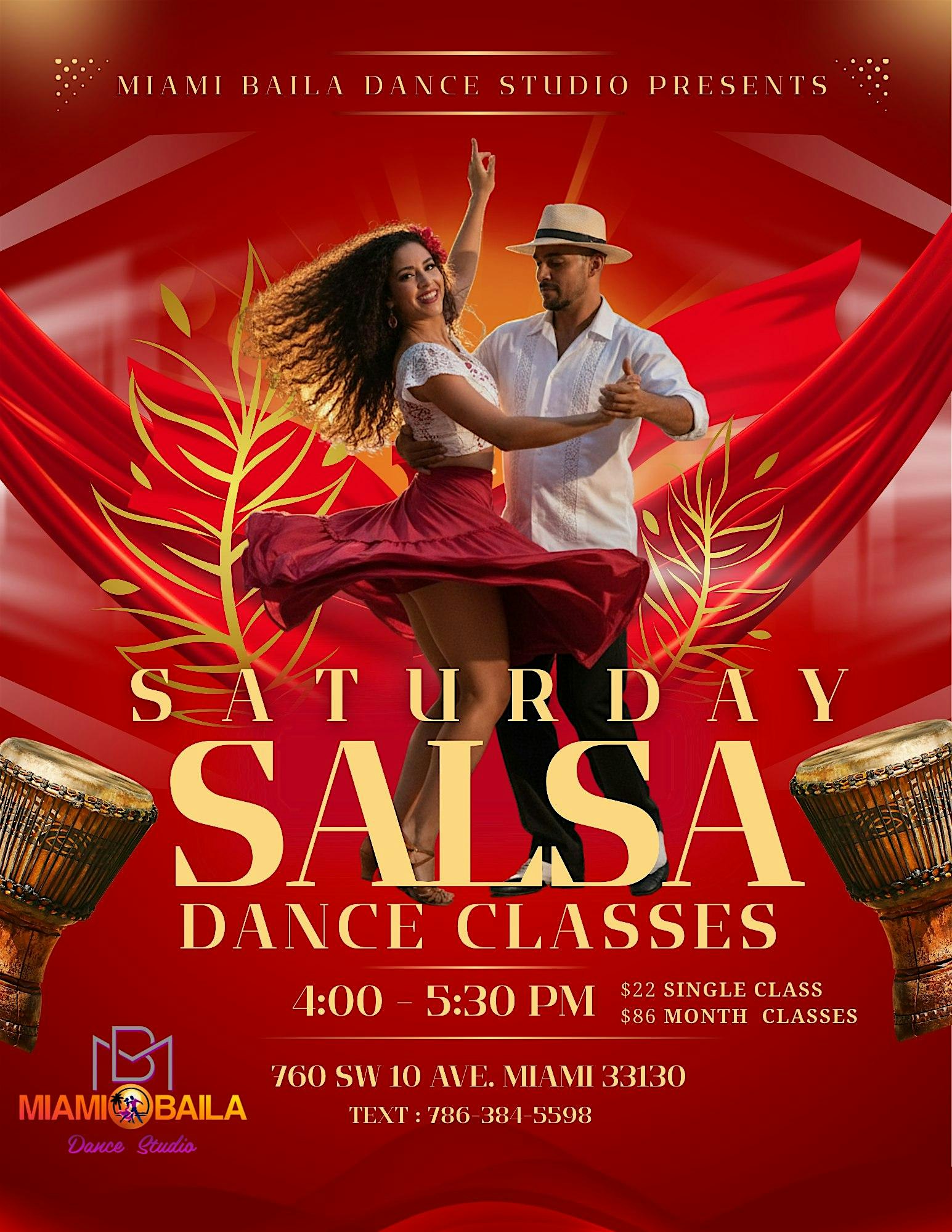Saturday Salsa Dance Classes