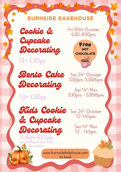 Sugar Cookie & Cupcake Decorating