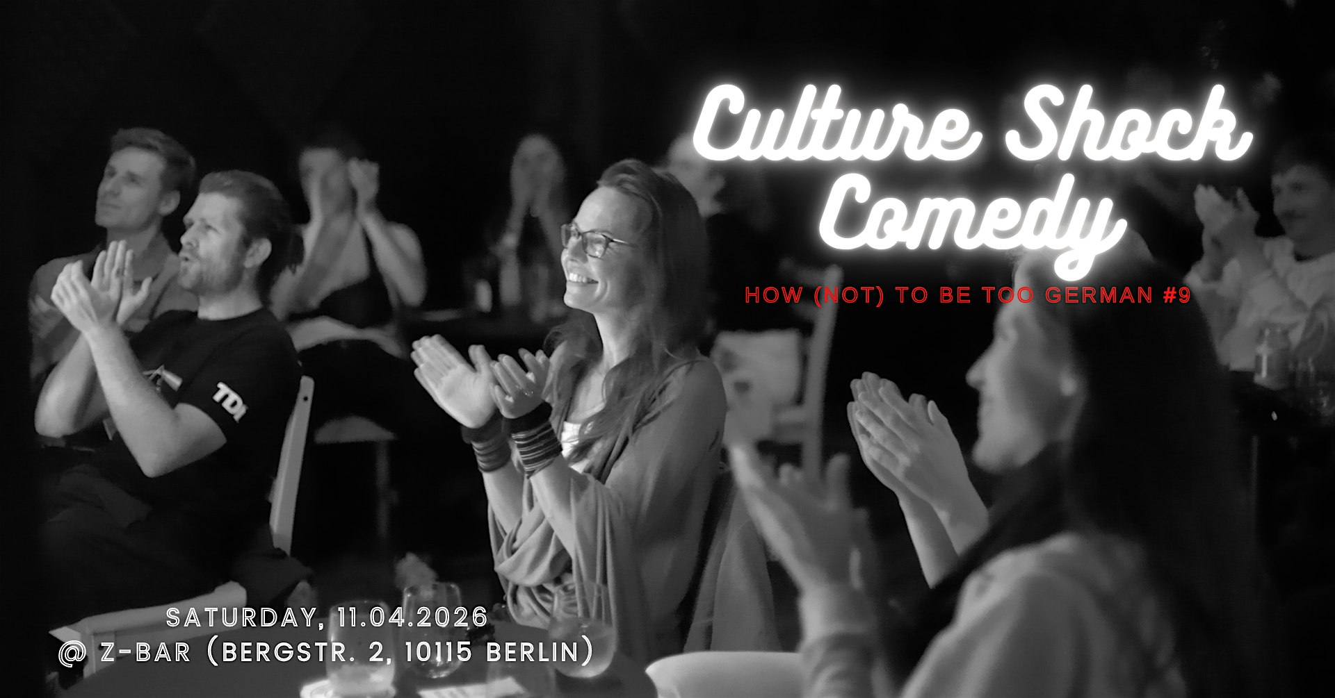 English Comedy - Culture Shock - How (not) to become too German in Berlin