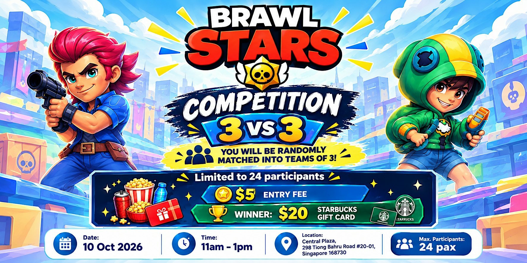 Brawl Stars Competition | Singapore