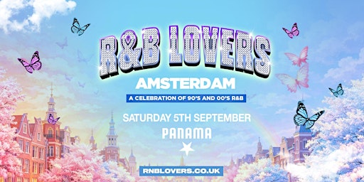 R&B Lovers - Saturday 5th September - Panama Amsterdam