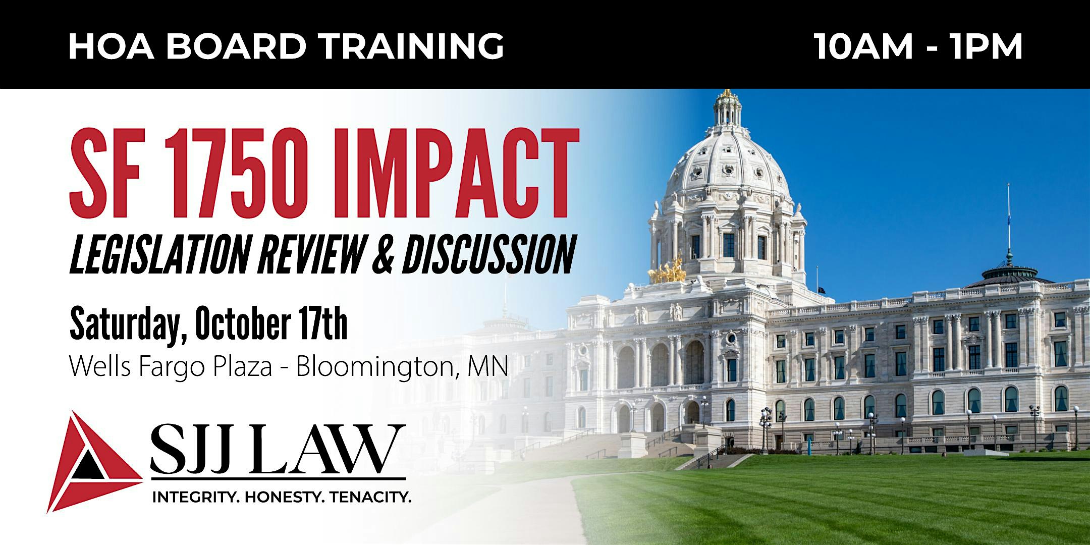 EXTRA SESSION: The Impact of Senate File 1750 on Homeowner Associations