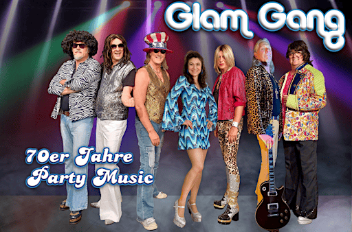 70er-Jahre Rock-Party mit GLAM GANG in Schrobenhausen