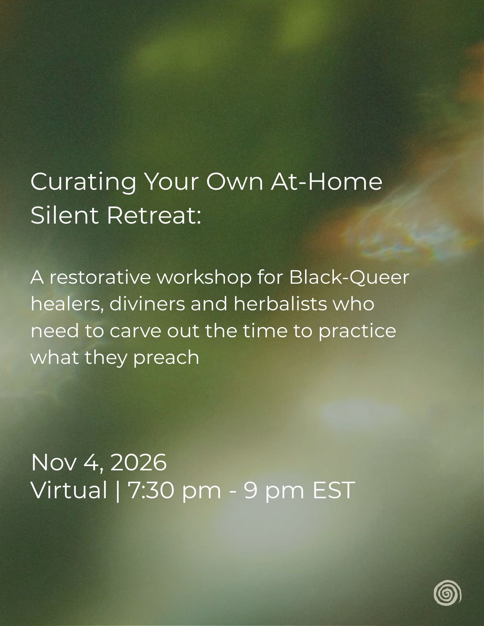 Curate Your Own Silent Retreat