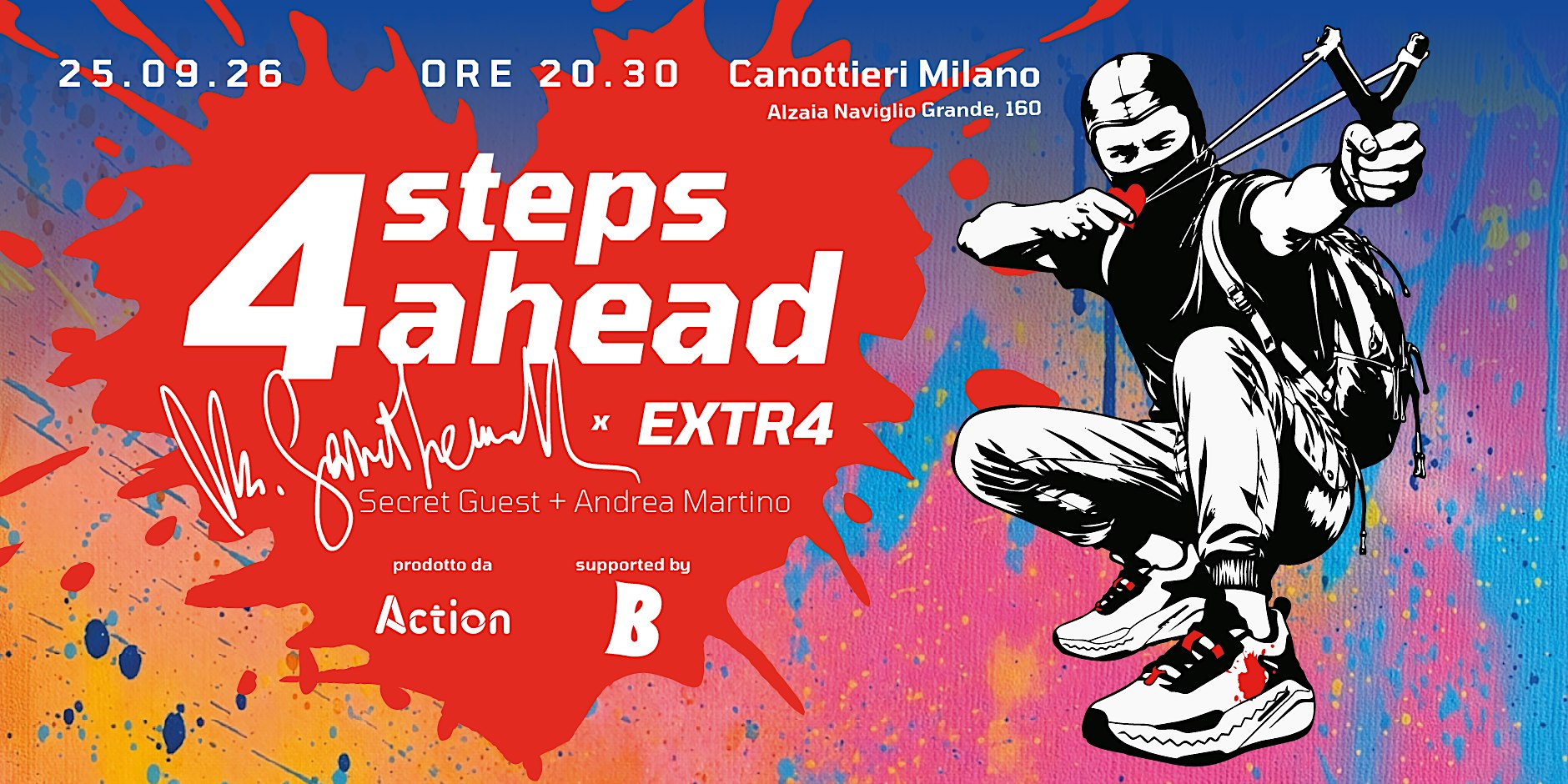 4 STEPS AHEAD - IL GRAN FINALE ALLA CANOTTIERI MILANO