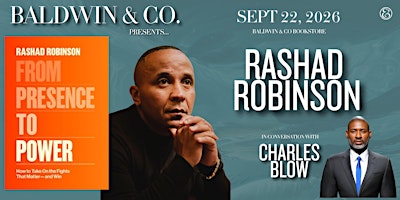 Social Justice Leader Rashad Robinson - Author Talk and Book Signing