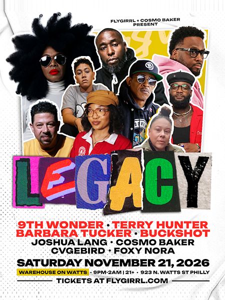 Legacy with 9th Wonder, Terry Hunter + more