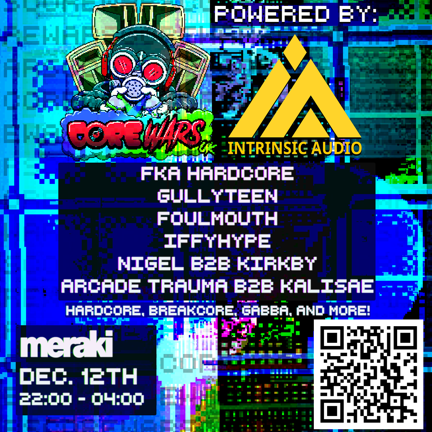 core wars 6 + Intrinsic Audio: FKA Hardcore, IFFYHYPE, Gullyteen + more