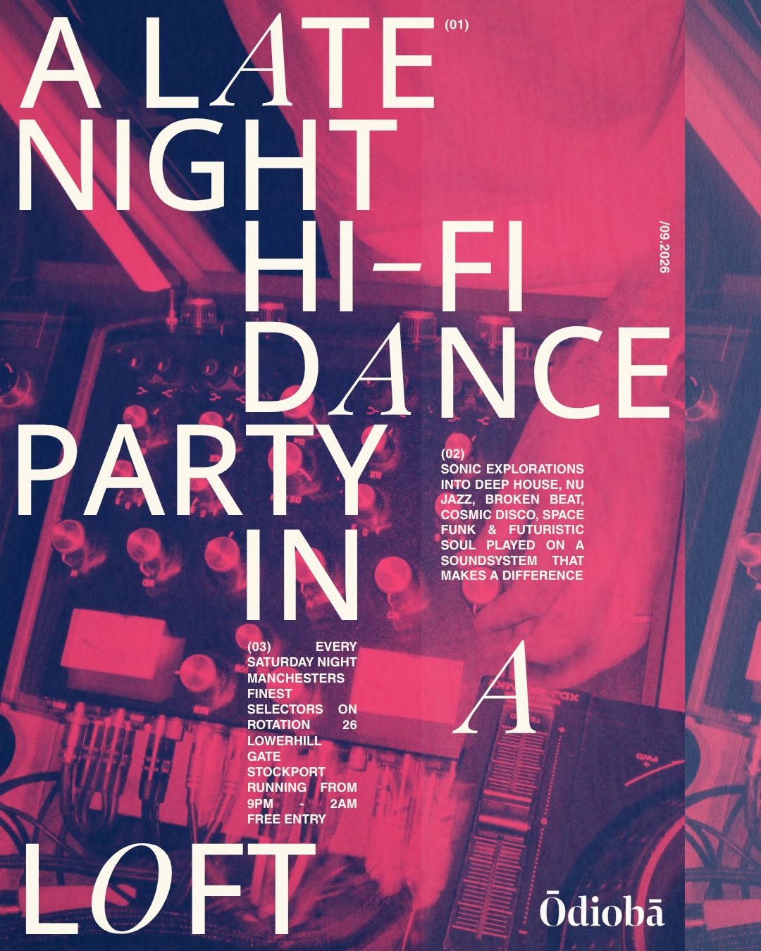 Ōdiobā: A Late Night Party In A Loft