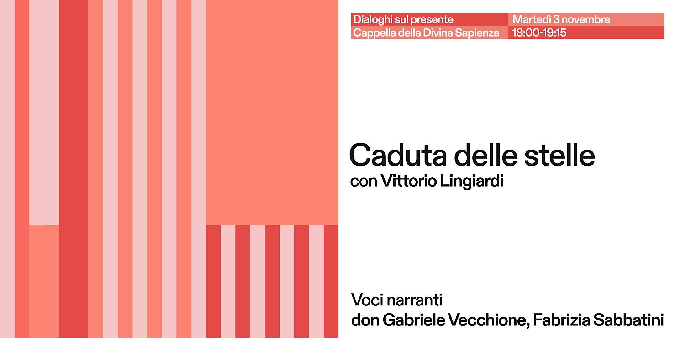 “Caduta delle stelle” con Vittorio Lingiardi