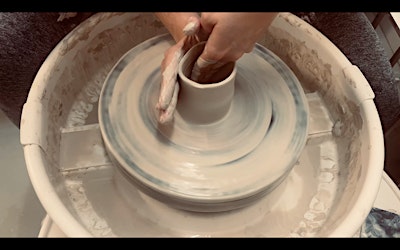 Private session  pottery wheel throwing-  GIFT for yourself